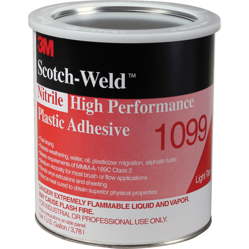 Plastic Adhesive, 1 gal., Can, Lavender Equipment World