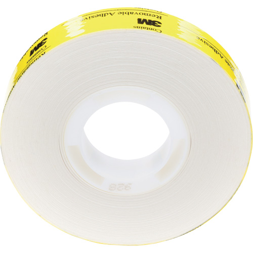 Ruban en tissu ATG repositionnable Scotch 928, 12,7 mm (1/2") x 16,5 m (54'), Transparent Equipment World