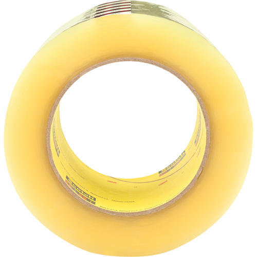 Scotch&reg; Box Sealing Tape 373, Hot Melt Adhesive, 2.5 mils, 72 mm (3") x 100 m (328') Equipment World