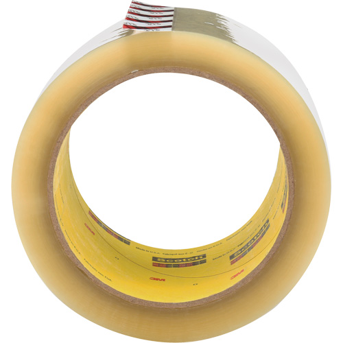 Scotch&reg; Box Sealing Tape 373, Hot Melt Adhesive, 2.5 mils, 72 mm (3") x 50 m (164') Equipment World