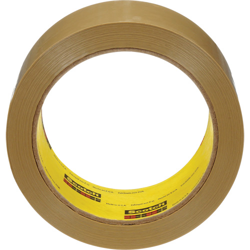 Scotch&reg; Box Sealing Tape 373, Hot Melt Adhesive, 2.5 mils, 48 mm (2") x 50 m (164') Equipment World