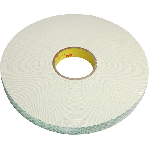 Foam Tape, 33 m (108') L x 25.4 mm (1") W, 1.5 mils, Urethane Equipment World