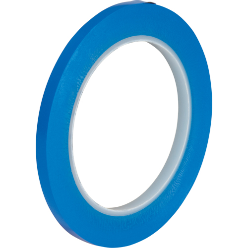 471 Vinyl Tape, 6 mm (1/4") W x 32.9 m (108') L, 5.3 mils, Blue Equipment World