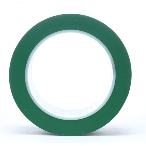 471 Vinyl Tape, 50.8 mm (2") W x 32.9 m (108') L, 5.2 mils, Green Equipment World