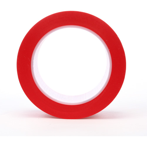 Ruban en vinyle 471, 50,8 mm (2") la x 32,9 m (108') lo, 5,2 mils, Rouge Equipment World