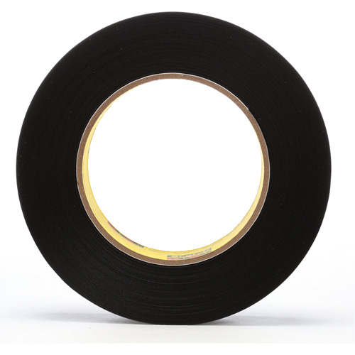 472 Vinyl Tape, 25.4 mm (1") W x 32.9 m (108') L, 10.4 mils, Black Equipment World