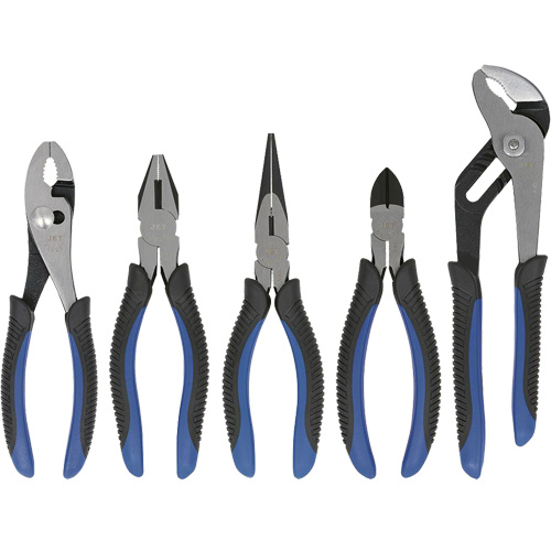 JIPS-5SHD Super Heavy-Duty Industrial Pliers Set, 5 Pieces Equipment World