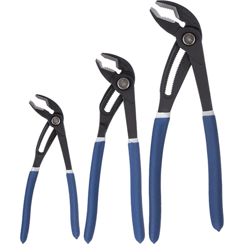 JRWP-3S Push-Button Ratcheting Pliers Set, 3 Pieces Equipment World