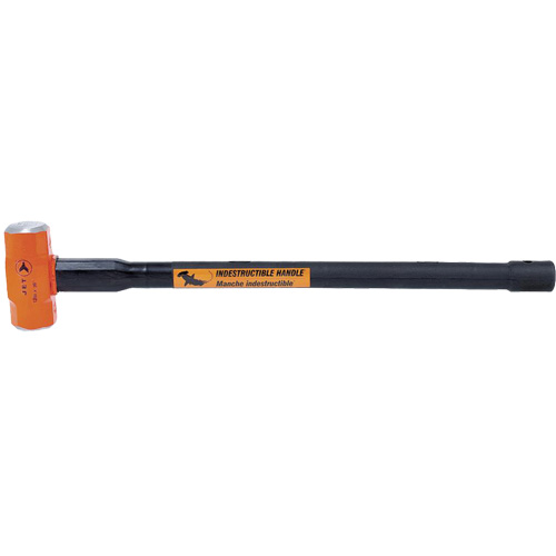 USH-1236 Super Heavy-Duty Indestructible Handle Sledge Hammer, 12 lbs., 36", Solid Steel Handle Equipment World