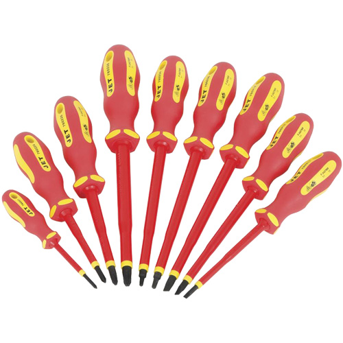 JISD-9S VDE Insulated Screwdriver Set, 9 Pcs. Equipment World