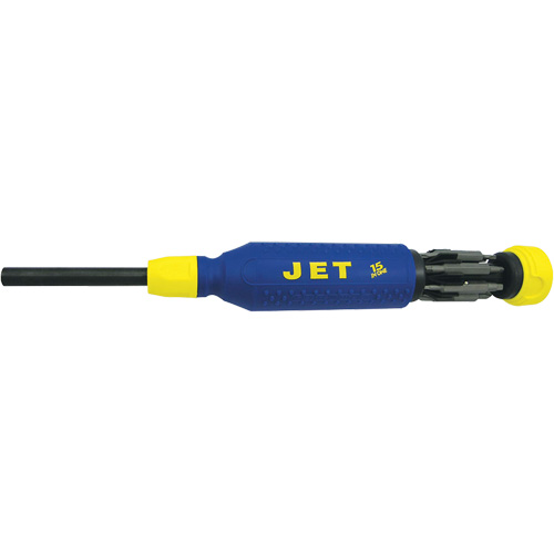 15-IN-1 Multi-Bit Screwdriver, Textured Handle Equipment World