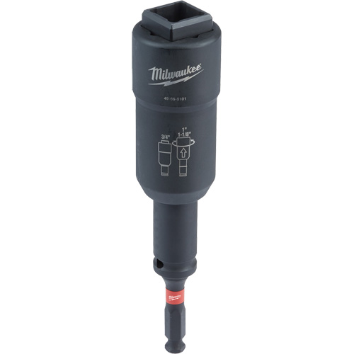 Shockwave Lineman's 3-in-1 Distribution Utility Socket, Click, 1/2" Square Drive Equipment World