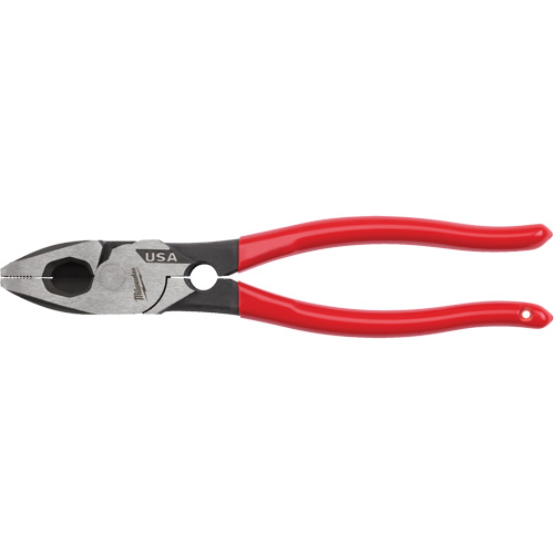 Lineman's Dipped Grip Pliers with Thread Cleaner Equipment World
