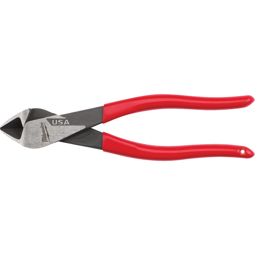 Diagonal Dipped Grip Cutting Pliers, 8" L Equipment World