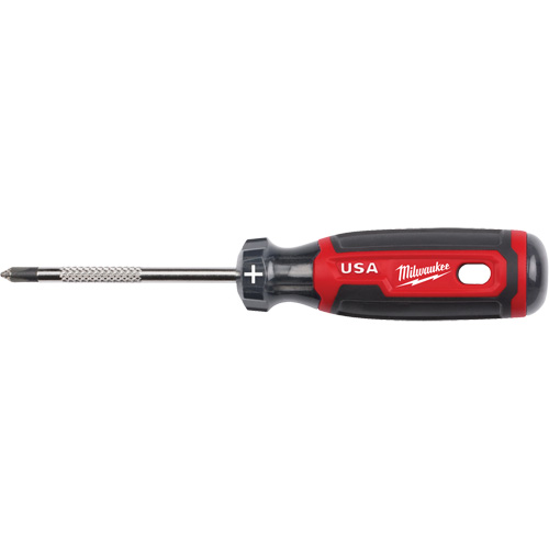 Phillips Screwdriver, #1 Tip, Round, 170 mm L, Cushion Grip Handle Equipment World