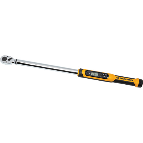 Torque Wrench, Electronic, 1/2" Square Drive, 25 - 250 ft-lbs. Equipment World