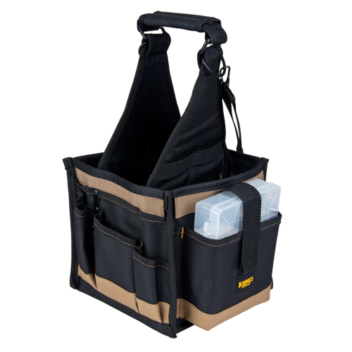 Tool Pouches, Canvas, 25 Pockets, Black Equipment World