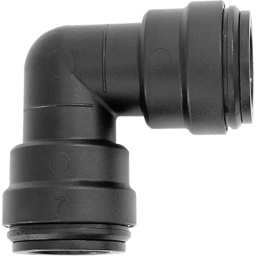 90° Airline Elbow Union, 1", Plastic Equipment World