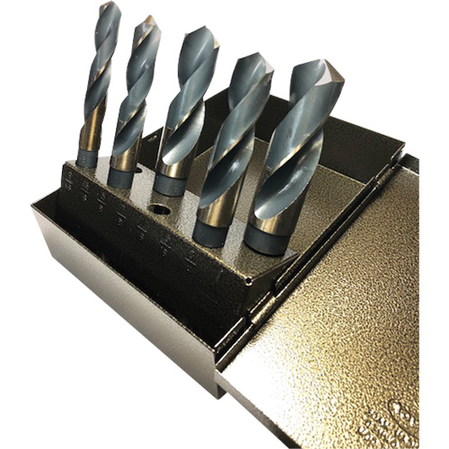 Prentice Drill Bit Set, 5 Pieces, High Speed Steel Equipment World