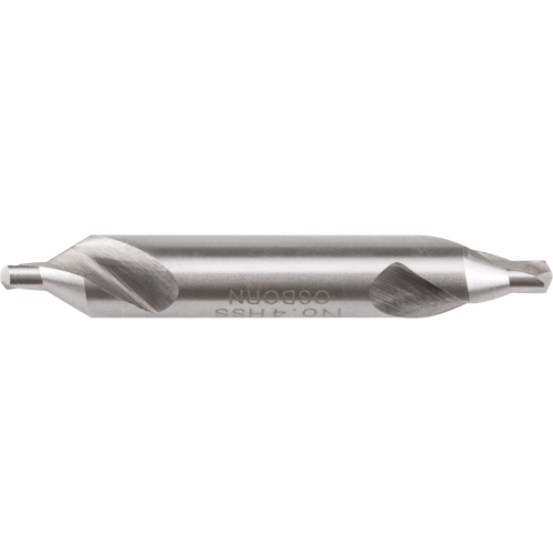 Combined Drill & Countersink, #4, High Speed Steel Equipment World