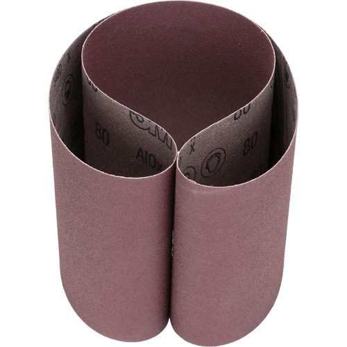 Cloth Belt 341D, 6" W x 48" L, Aluminum Oxide, 80 Grit Equipment World