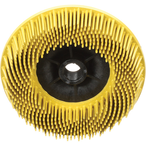 Disques radiaux bristle pour meuleuses angulaires Scotch-Brite, C&eacute;ramique, Grain 80, 4-1/2" dia. Equipment World