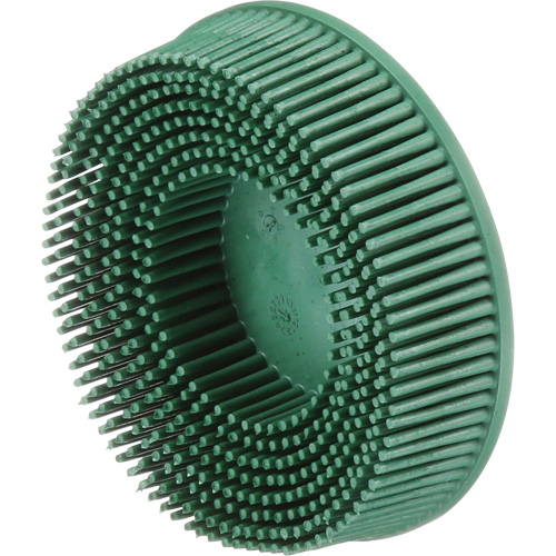 Scotch-Brite Roloc Bristle Discs, 50 Grit, 3" Dia. Equipment World