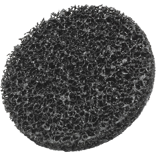 Disque de d&eacute;capage de rev&ecirc;tement Scotch-Brite Roloc, 3" dia., Grain Extra grossier, Carbure de silicium Equipment World