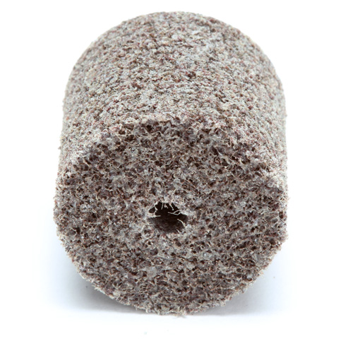 Scotch-Brite Cut & Polish Unitized Wheel, 1" x 1", 3/16"-7 Arbor, Medium Grit, Aluminum Oxide Equipment World