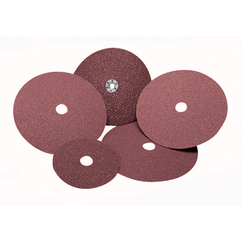 Disques en fibre pour le m&eacute;tal F240, Oxyde d'aluminium, 50, 4-1/2" Dia x 7/8" Arbre Equipment World