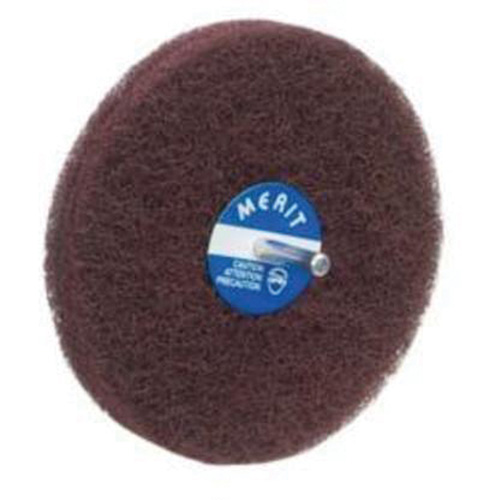 Abrasotex Non-Woven Disc Wheel, 5" Dia., Medium Grit, Aluminum Oxide Equipment World