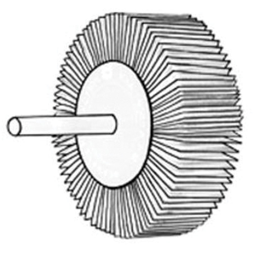 Meule &agrave; lamelles Micro-Mini Grind-O-Flex, Oxyde d'aluminium, Grain 120, 3/4" x 3/16" x 1/8" Equipment World