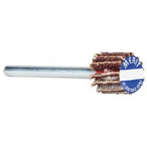 Roue &agrave; lamelles haute performance Micro-Mini, Oxyde d'aluminium, Grain 180, 3/4" x 3/16" x 1/8" Equipment World