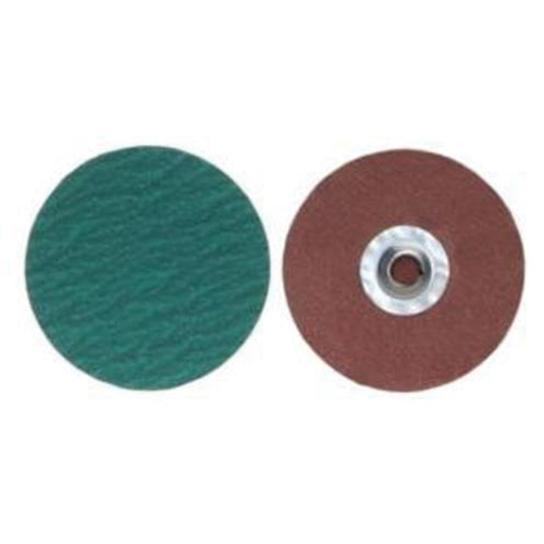 Quick-Change Discs, 3" Dia., 36 Grit, Zirconia Alumina Equipment World