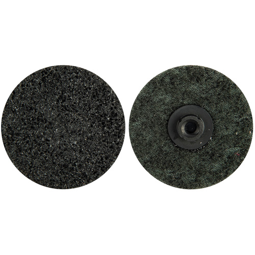 Non-Woven Quick-Change Discs, 2" Dia., Extra Coarse Grit, Aluminum Oxide Equipment World