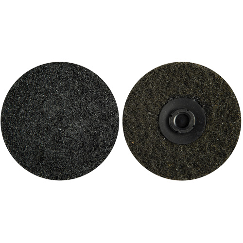 Non-Woven Quick-Change Discs, 3" Dia., Extra Coarse Grit, Aluminum Oxide Equipment World