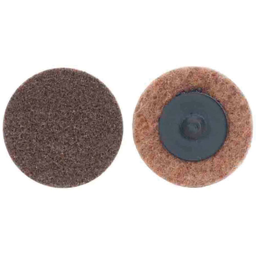 Non-Woven Quick-Change Discs, 2" Dia., Extra Coarse Grit, Aluminum Oxide Equipment World