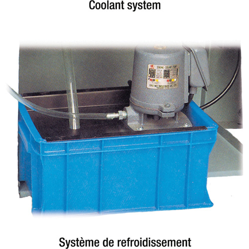 Scies &agrave; ruban pour le m&eacute;tal avec Geardrive, Horizontal/Vertical, Capacit&eacute; de coupe Rond 7" et 7" x 12" rectangulaire Equipment World