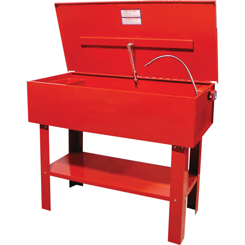 Recirculating Parts Washers, Steel, 40 gal. Equipment World