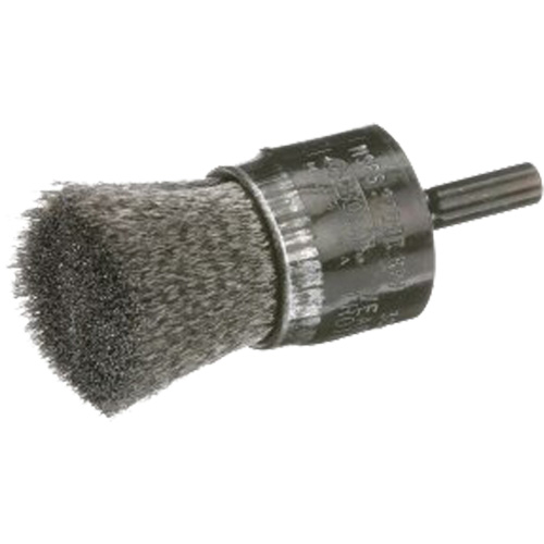 Brosse mont&eacute;e &agrave; fils ondul&eacute;s, 1", Fils 0,006" Equipment World