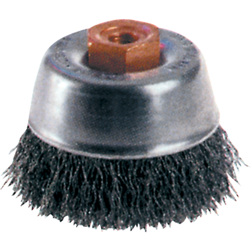 Crimped Wire Cup Brushes - High Speed Small Grinder Equipment World