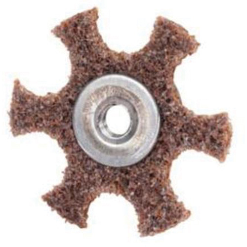 Abrasotex Surface Preparation Star, 2" Dia., Coarse Grit, Aluminum Oxide Equipment World