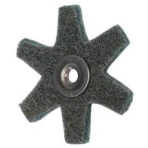Abrasotex Surface Preparation Star, 2" Dia., Very Fine Grit, Aluminum Oxide Equipment World