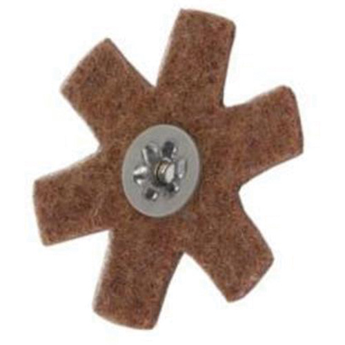 Abrasotex Surface Preparation Star, 3" Dia., Coarse Grit, Aluminum Oxide Equipment World