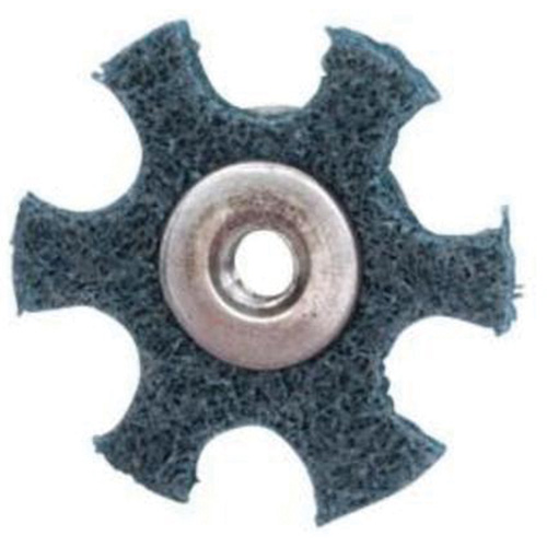 Abrasotex Surface Preparation Star, 3" Dia., Very Fine Grit, Aluminum Oxide Equipment World