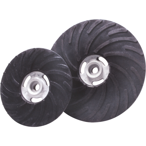 Fibre Discs - Air Cooled Rubber Back Up Pads Equipment World