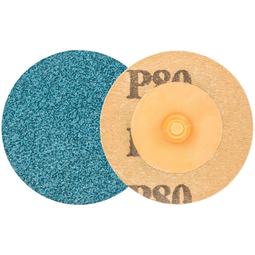 TWIST TOPCUT Sanding Disc, 2" Dia., 80 Grit, Zirconium Equipment World