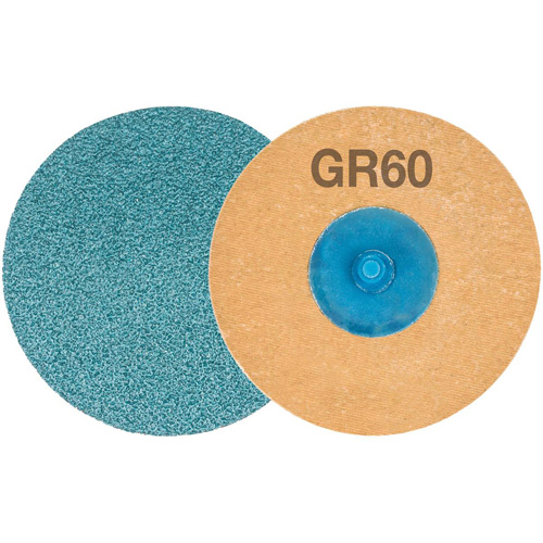 Disque de ponçage TWIST TOPCUT, 3" dia., Grain 60, Zirconium Equipment World