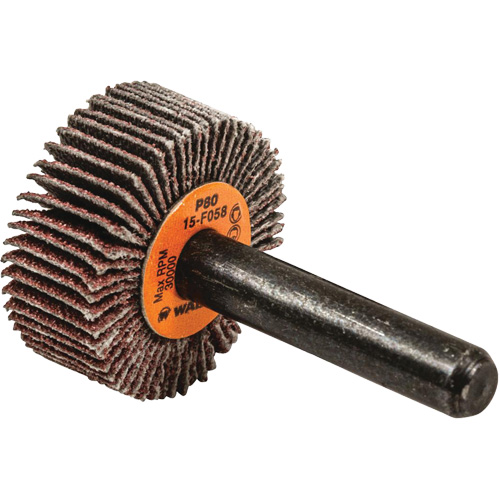 Flap Wheels-Coolcut Flap Wheels, Aluminum Oxide, 80 Grit, 1" x 3/8" x 1/4" Equipment World