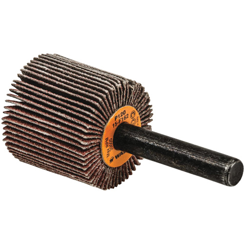 Flap Wheels-Coolcut Flap Wheels, Aluminum Oxide, 120 Grit, 1" x 1" x 1/4" Equipment World